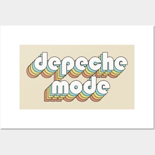 Retro Depeche Mode Posters and Art